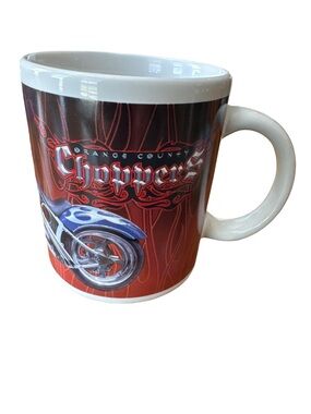Vintage 2004 Orange County Choppers Coffee Mug Chopper Motorcycle Mug Tea/Coffee